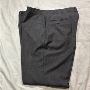 Lauren Ralph Lauren Men’s Gray Dress Pants 44x32 Classic Fit Wool Blend